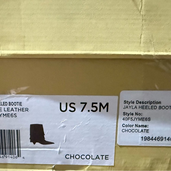 Michael Kors Jayla Suede Heeled Booties – Chocolate - Picture 13 of 14